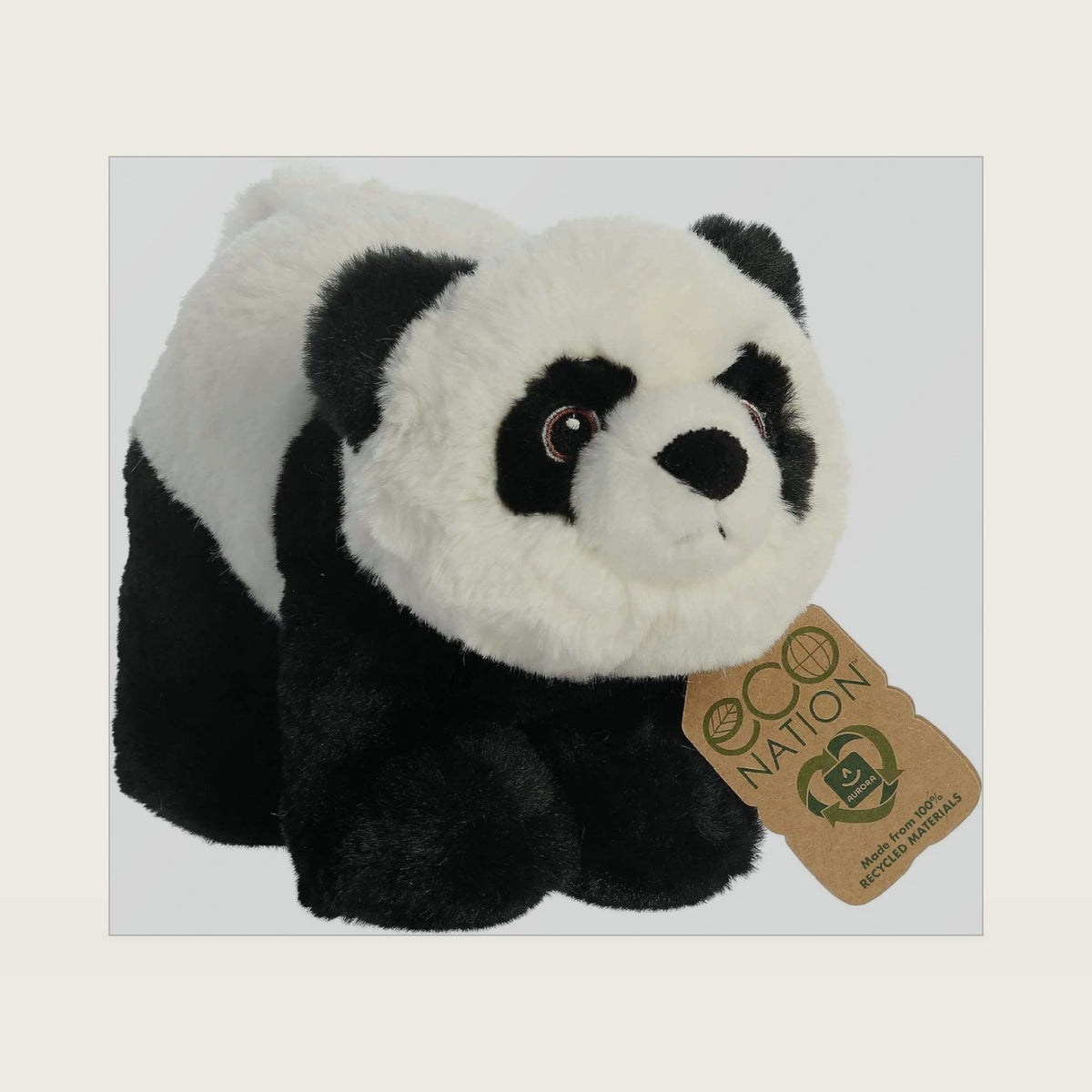 Eco Nation 9" Panda Responsibly Made Stuffed Animal