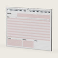 HADIGU Habit Tracker Calendar, (Undated 12 Month) with Spiral Bound and Hanger, A4 size (8.3"x11.7"), Habit Tracker Journal for Daily Weekly and Monthly Habit Tracking.