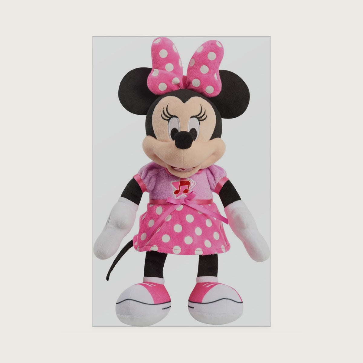 Junior Mickey Mouse Funhouse Singing Fun Minnie Mouse Feature Plush
