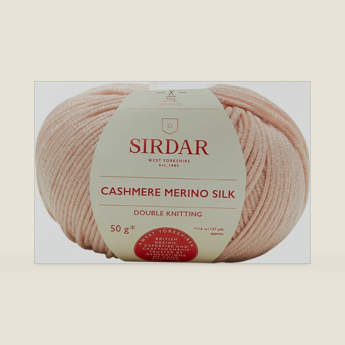 Sirdar Cashmere Merino Silk DK - Society Pink (420) - 50g