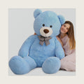 MaoGoLan Giant Blue Teddy Bear 55 Inch, Jumbo Stuffed Animal Plush Gift