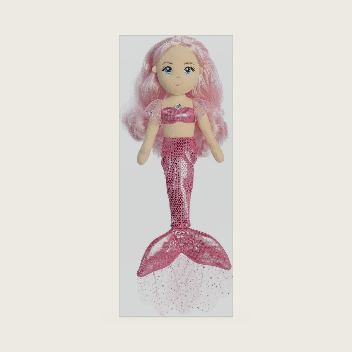 Sea Sparkles - 14" Crystal Sparkles - Rose Quartz