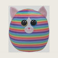 UK Ltd Heather Cat - Squish-A-Boo - 10 Inches