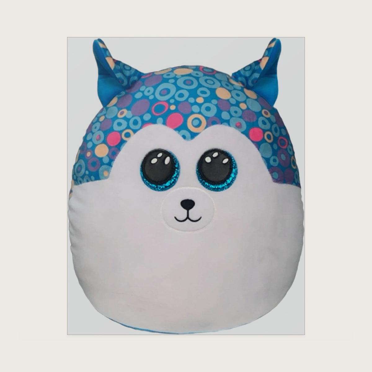 2007565 Helena Squishaboo 10" Husky kuscheliges Kissen, Multicolor, 20 cm