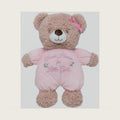 Baby Starters Little Me Plush Bear Rattle with Thank Heaven for Little Girls Embroidery (Pink, 9 inch)
