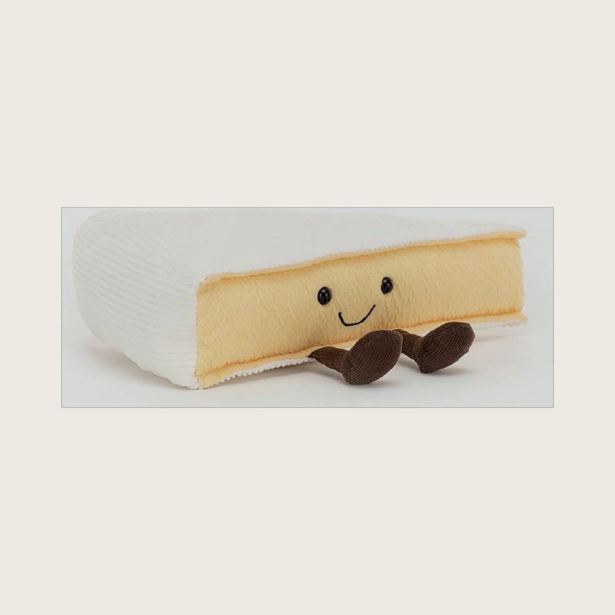 Amuseables Brie Cheese Plush