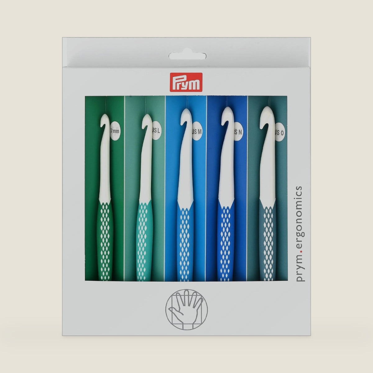 Prym Ergonomics Crochet Hook Set, Large