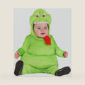 Fun Costumes Ghostbusters Infant Slimer Costume Unisex, Slimey Ghost Halloween Costume, Baby Ghost One-piece for boys & girls