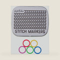 Knit Picks Colorful Cute Stitch Markers for Knitting with Case, 30 Pieces