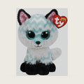 2007520 Atlas Fox Beanie Boo Stuffed Animal, Multicoloured, 15 cm