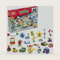 MEGA Pokémon Building Toys Set, Holiday Calendar with 202 Pieces, 2 Poseable Characters and Accessories, for Kids