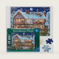 Ravensburger - Christmas at Home - 100 Piece Jigsaw Puzzle - Traditional Chalet Decorated for The Holidays - Large Puzzle Pieces for Kids - Premium Quality - Ages 6+
