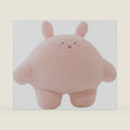 REFAHB 15.7 inch Cute Rabbit Plush Stuffed Animal Body Pillow Fat Cartoon Cylindrical Body Pillows for Kids, Super Soft Hugging Toy Gifts for Bedding, Kids Sleeping Nap Kawaii Pillow