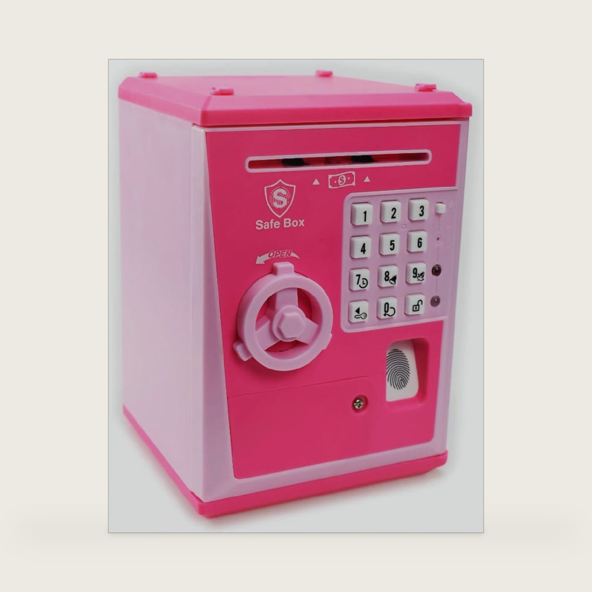 Toy Safe Box, Electronic ATM Piggy Bank, Money Coin Savings Bank for Kids