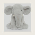 WEIGEDU Huggable Elephant Plush Toy Stuffed Animal, Gray, 13 inch