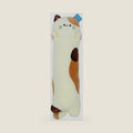 Very Soft Cat Long Hugging Pillow Plush Kitten Kitty Milky White 26"