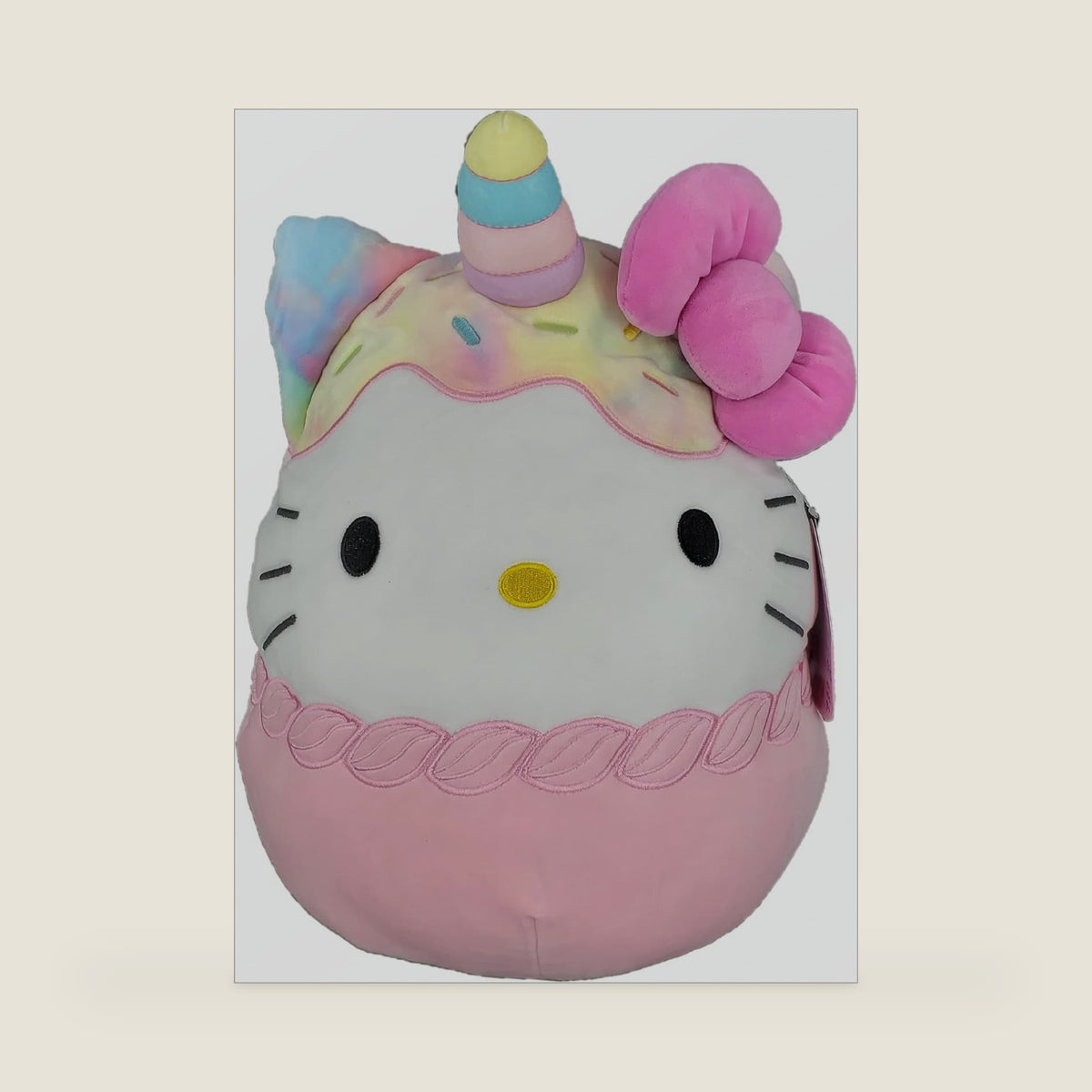 Squishmallows Official Squad Squishy Stuffed Plush Polyester Toy Animal ( (Cupcake), 8 Inches)