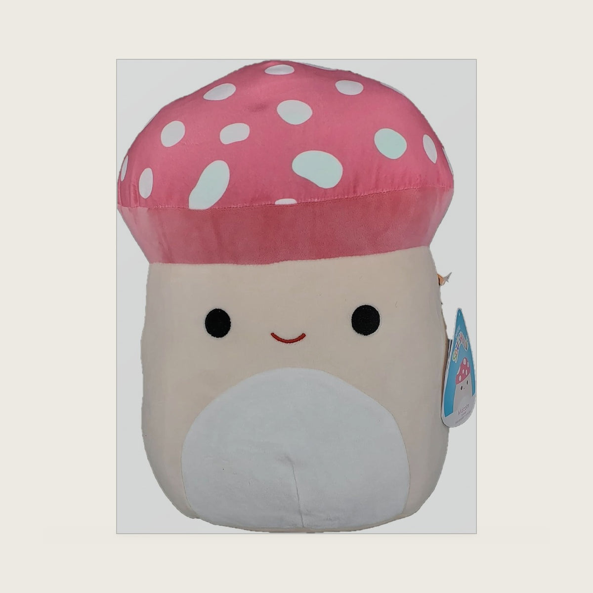 Squishmallow Official Kellytoy Plush 8 Inch Squishy Stuffed Toy Animal (Malcolm The Mushroom)