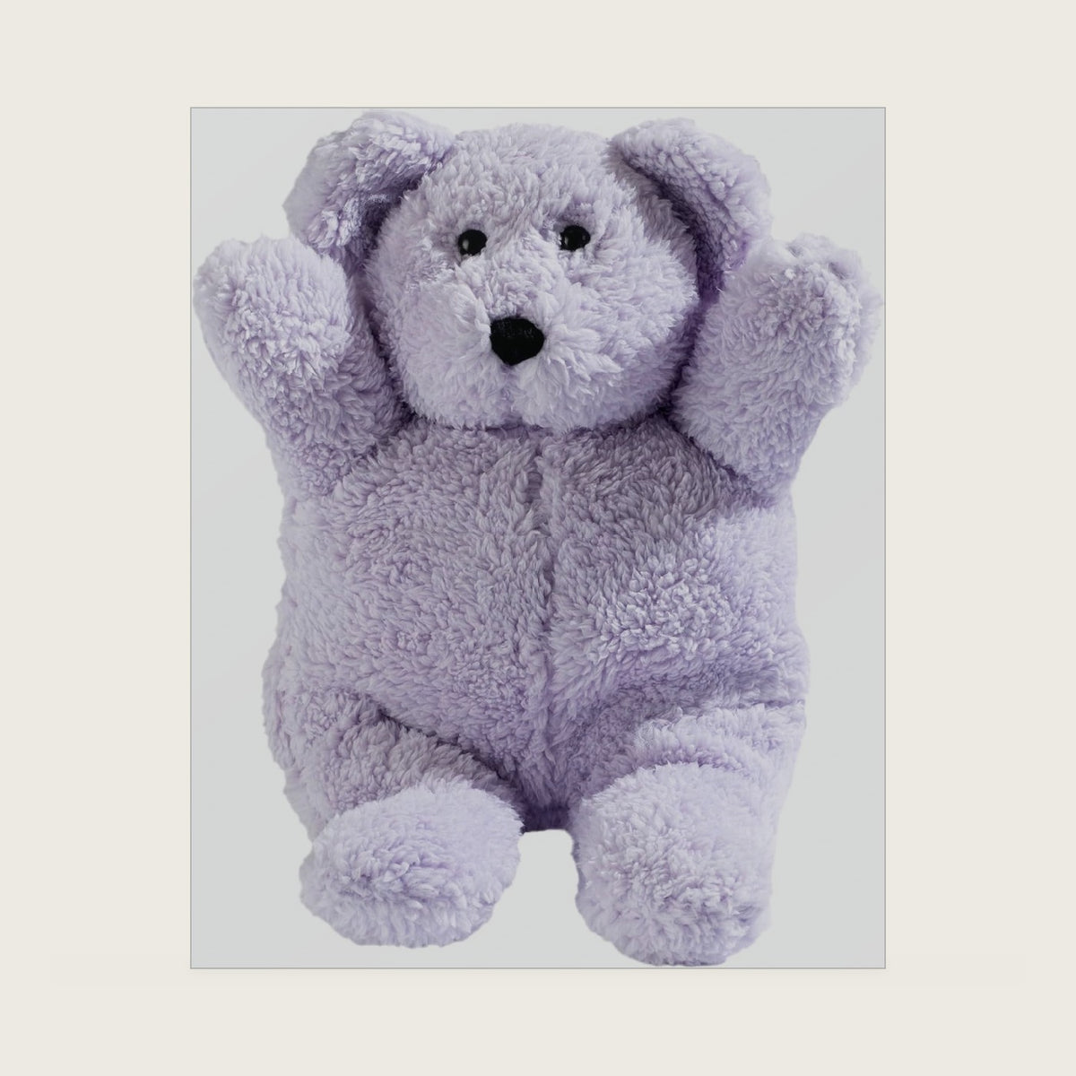 Sonoma Lavender Microwaveable Aromatherapy Pillow, Plush Bear, Lavender Scented with Removable Washable Cover, Lou The Lavender Bear