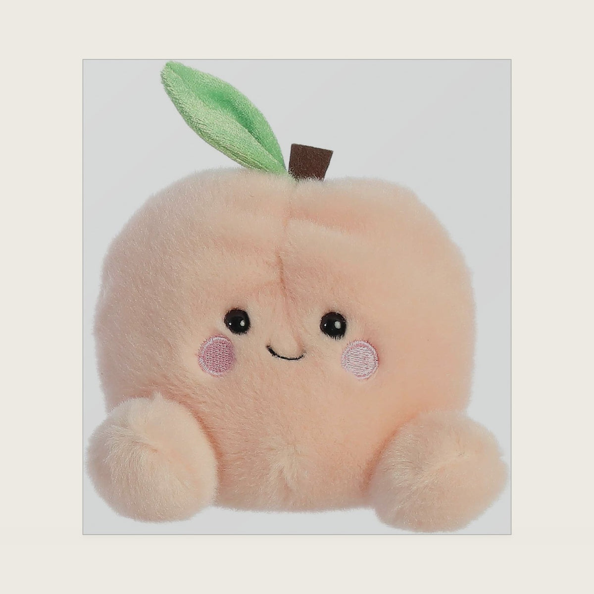 Palm Pals 4.5" Mellow Peach Adorable Plush