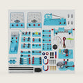 Mysterystone Science Experiment for Kids Electricity and Magnetism Kit for Students Stem Kit Physics Lab Basic Circuit Board Kit for Learning Starter
