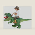 One Casa Inflatable Dinosaur Costume for Kids,Blow Up Halloween T Rex Suit