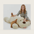 MaoGoLan 52 inches Giant Stuffed Puppy Dog Animal,Ultra Soft Large Plush Soft Plush Dog Body Pillow Toy for Girls,Kids,Puppy Lover