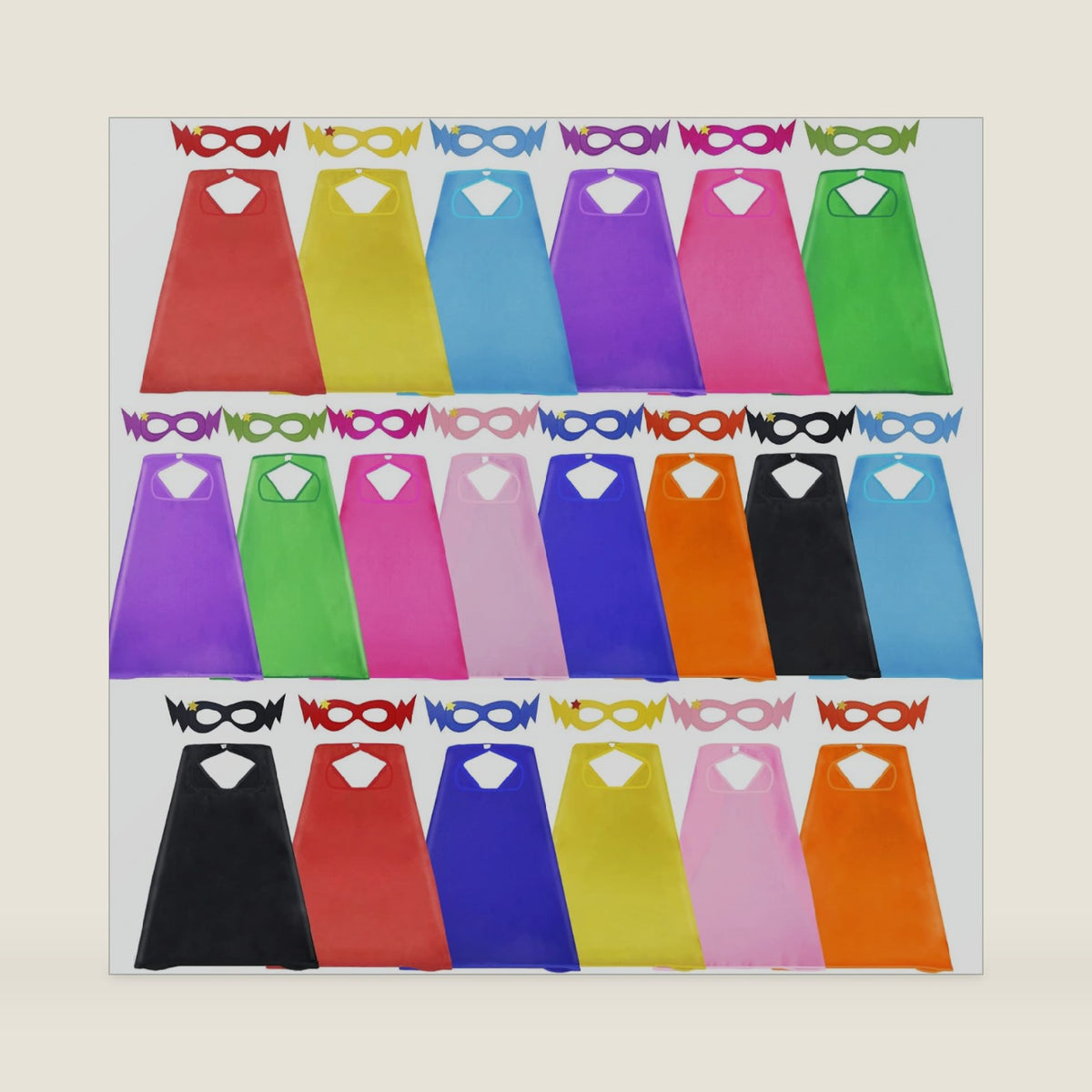 D.Q.Z Superhero-Capes for Kids 20 Sets Children-Superhero Capes and Masks for Super Hero Toys Birthday Party Dress Up Costume