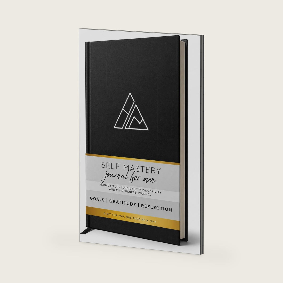 Self-Mastery Journal for Men with Prompts - 13 Week Guided Gratitude Journal - 5 Minute Journal - Reflection Manifestation Journals for Mindfulness - Self Care Journal - Goal Journal for Women & Men