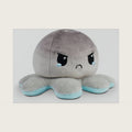 TeeTurtle Reversible Octopus Snowflake & Cloud 4 Inch Flip Plushie