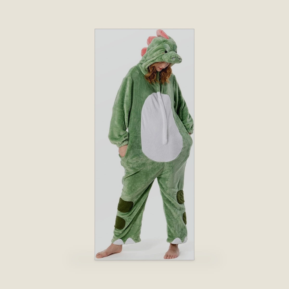 OLAOLA Adult Onesie, Halloween Costume Cosplay Animal One-Piece Pajamas