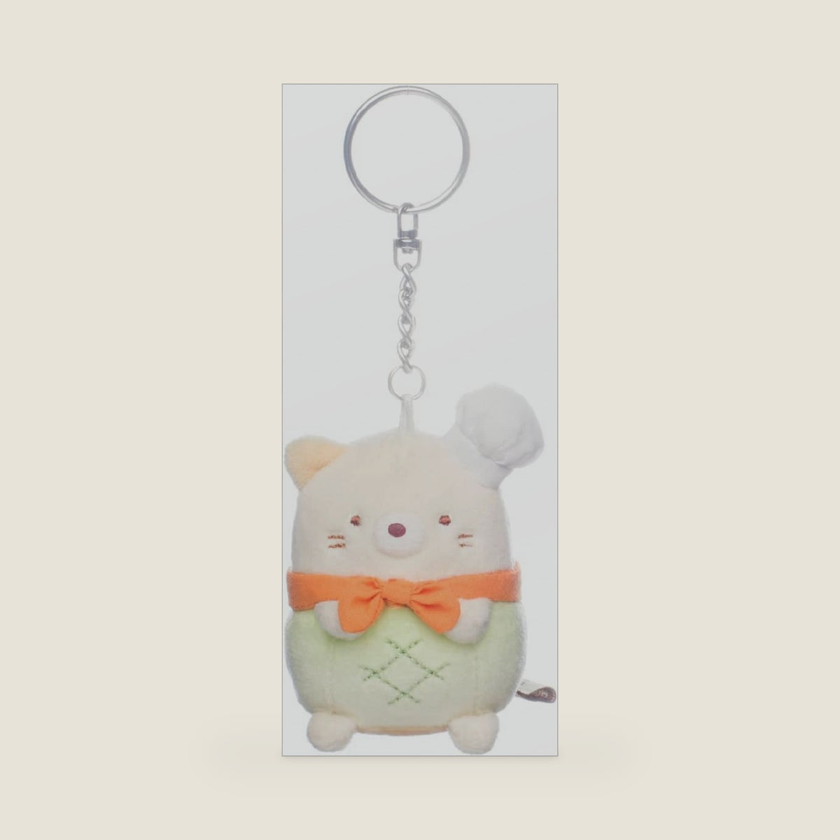 SUMIKKOGURASHI San-X Original Deli Series Plush (Neko Melon Bread Keychain)