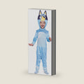 Bluey Costume for Kids, Official Bluey Character Outfit with Jumpsuit and Headpiece for Toddlers