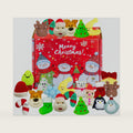 24 Pcs Christmas Mochi Squishy Toys,Mini Cute Squeeze Toy Stress Reliever Anxiety Packs for Kid Party Favors,Christmas Miniatures (Christmas)