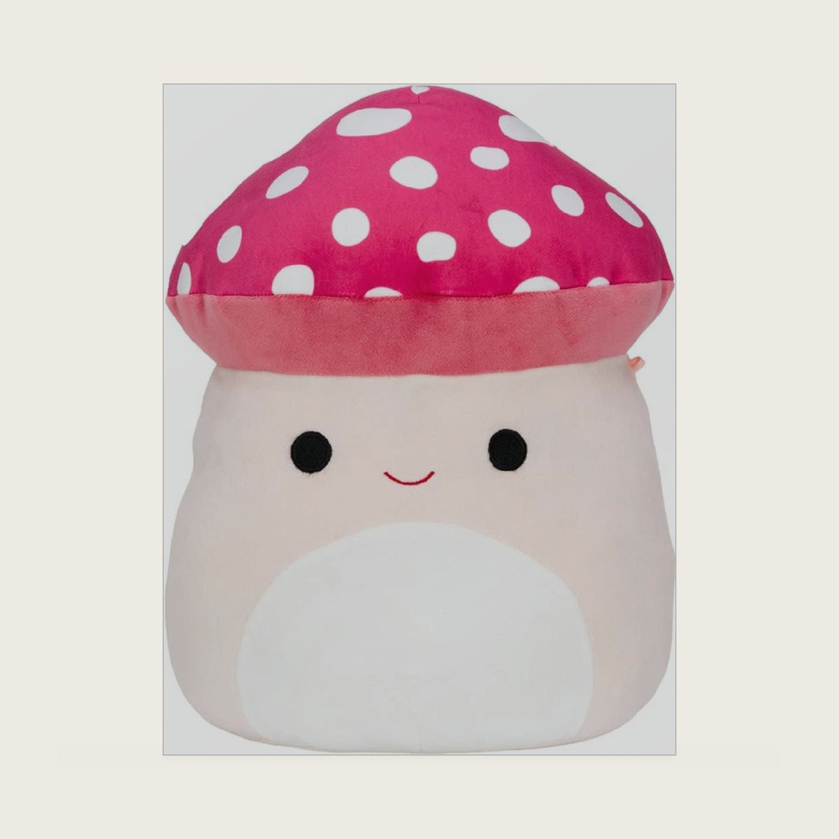 Official Kellytoy 8 Inch Squishy Soft Plush Toy Animals (Malcom Mushroom)