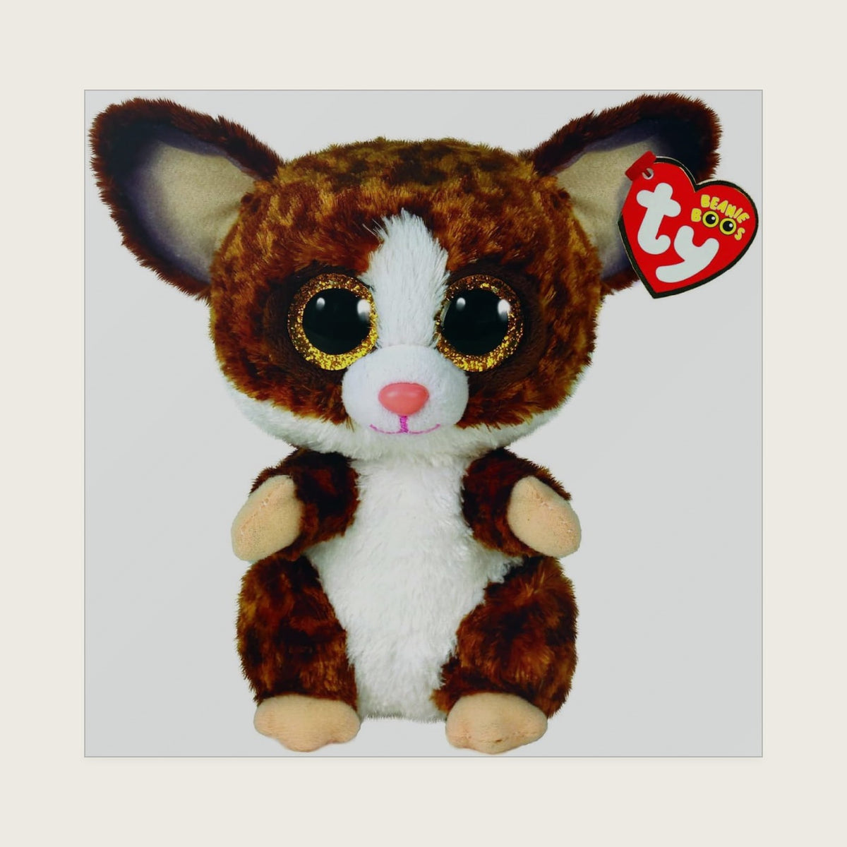Binky Bush Beanie Boos 6" | Beanie Baby Soft Plush Toy | Collectible Cuddly Stuffed Teddy