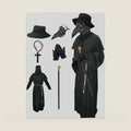 Nicexx Plague Doctor Costume Halloween Costumes for Adults Men