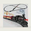 Hot Bee Train Set - Metal Train Toys W/Luxury Tracks and Glowing Passenger