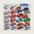 24 Pack Mini Car Toys for Toddlers 1-3, Kids Play Truck Toy Cars