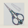 YOUGUOM Sewing Embroidery Scissors, Small Craft Shears with Cover