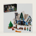 LEGO Icons Santa’s Visit 10293 Christmas House Model Building Set for Adults and Families, Festive Home Décor with Xmas Tree, Gift Idea