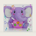 Baby Girl Toys 0-6 Months: Plush Elephant Musical Toy 0 3 6 9 12 Month