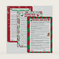 62 Pcs Christmas Trivia Party Game Cards, Xmas Festival Guessing Activity