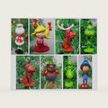 Holiday Ornaments The Grinch Who Stole Christmas Classic Mini Ornament Set with The Grinch and Max - Unique Shatterproof Design