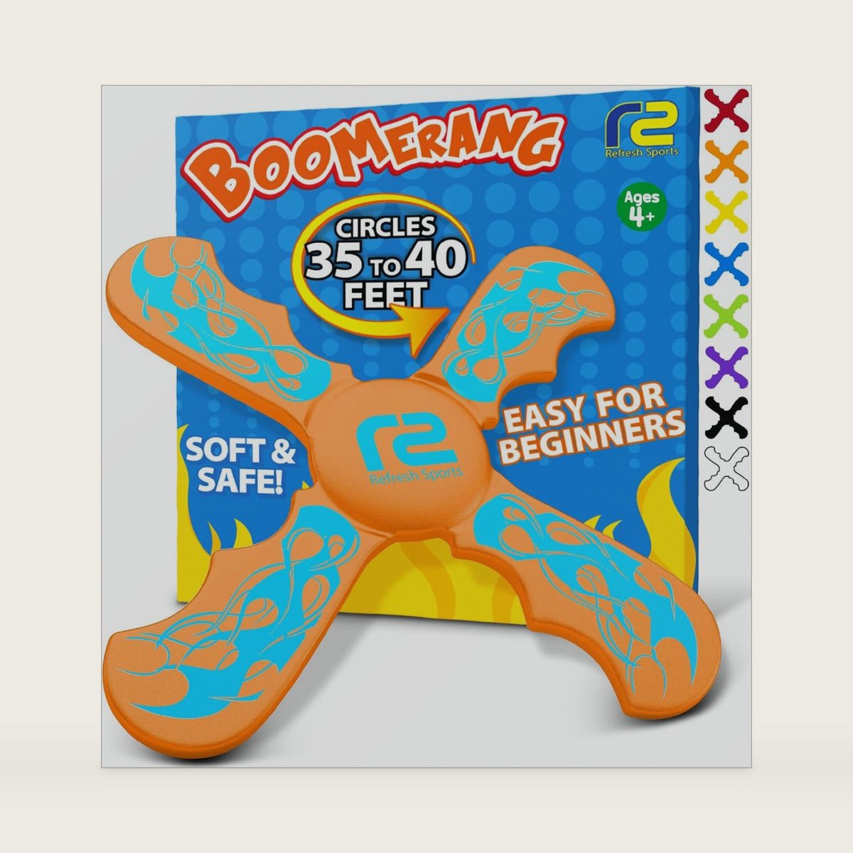 Best Boo Basket Stuffers - Boomerang for Kids - Fun Gifts for Boys & Girls Stocking Stuffers Gift - Holiday Presents Outdoor Toys - Fun Children Birthday Party Favors & Easter Basket Stuffers For Kids