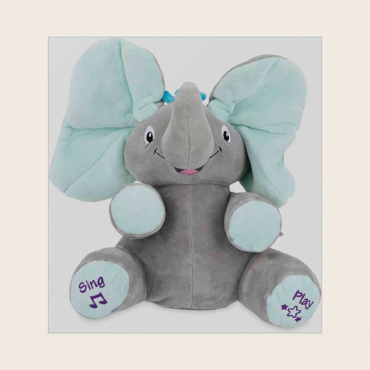 Nuby Peek a Boo Friends Animated Plush Toy