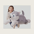 IKASA 30" Giant Husky Dog Stuffed Animal, Super Soft, Zipper-Free Plush