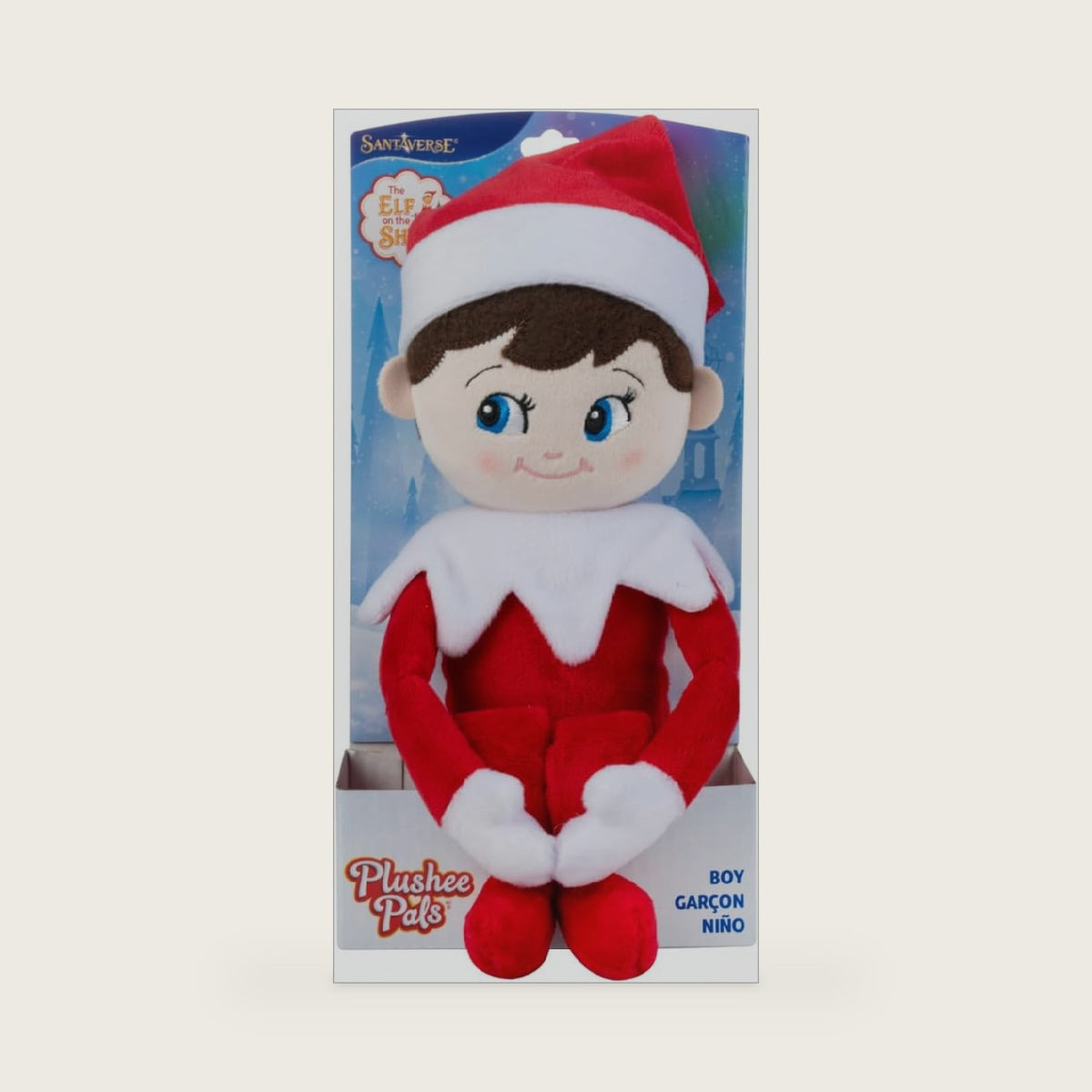 The Elf on the Shelf Plushee Pals 17-Inch Boy Scout Elf Plush Blue Eyes