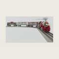 Lionel Christmas Light Express LionChief 5.0 Electric O Gauge Train Set with Bluetooth & Remote