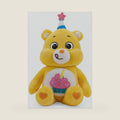 Care Bears 9" Bean Plush (Glitter Belly) - Birthday Bear - Soft Huggable Material!, Small